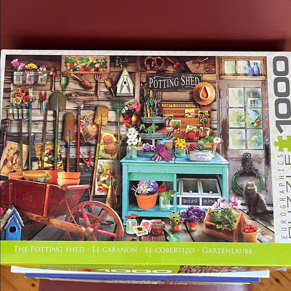 Eurographics 1000 Piece Puzzle - The Potting Shed